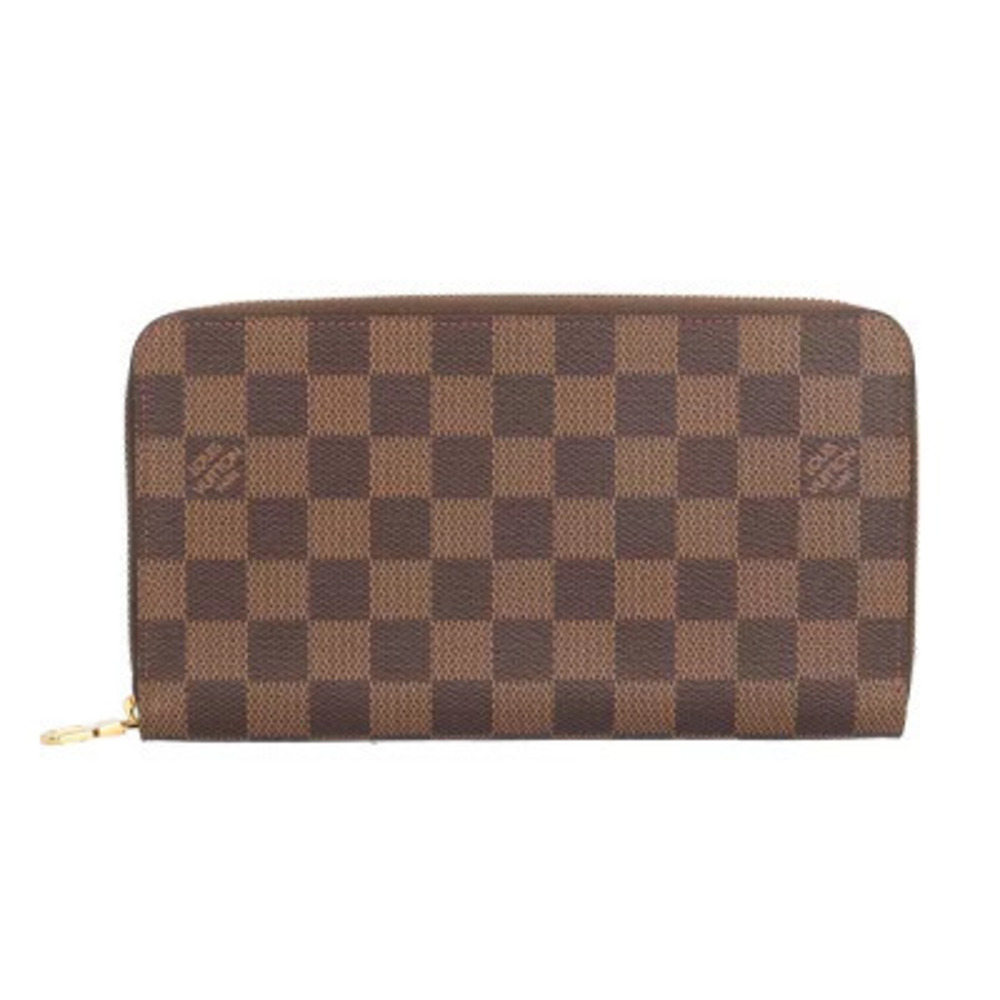 Louis Vuitton Zippy Organizer NM Damier Long Wallet Canvas